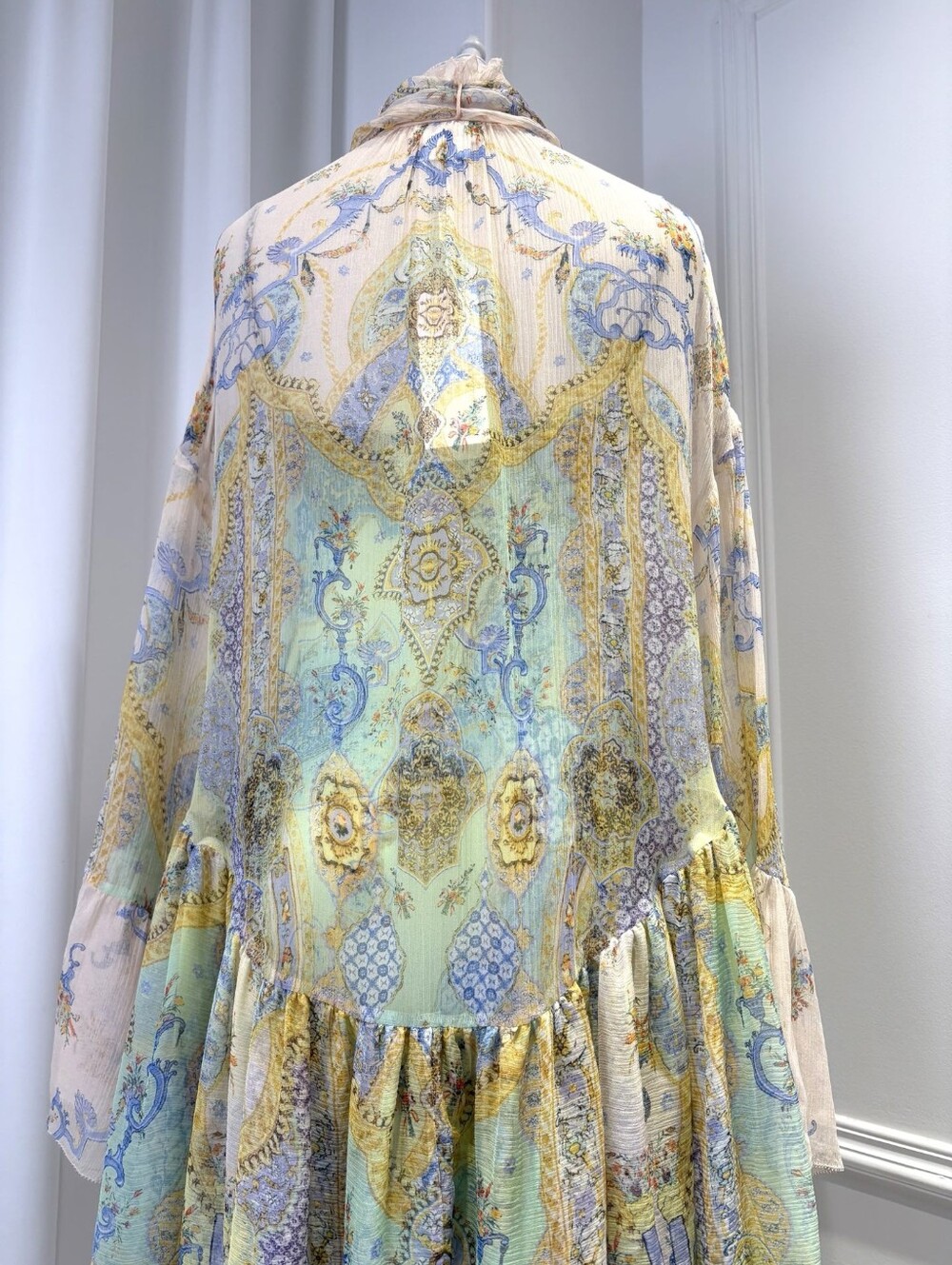 Camilla ruffle high low dress with long sleevein East of istanbul - Picture 12 of 16